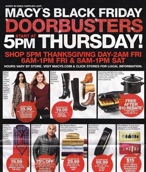 macy's black friday doorbusters